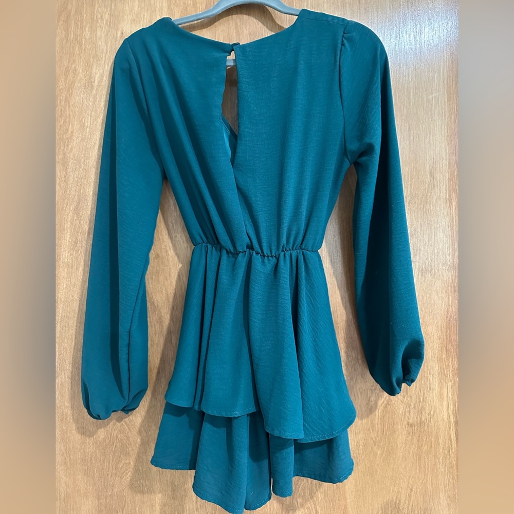 Altar’d State Ruffled Romper - Picture 2 of 3